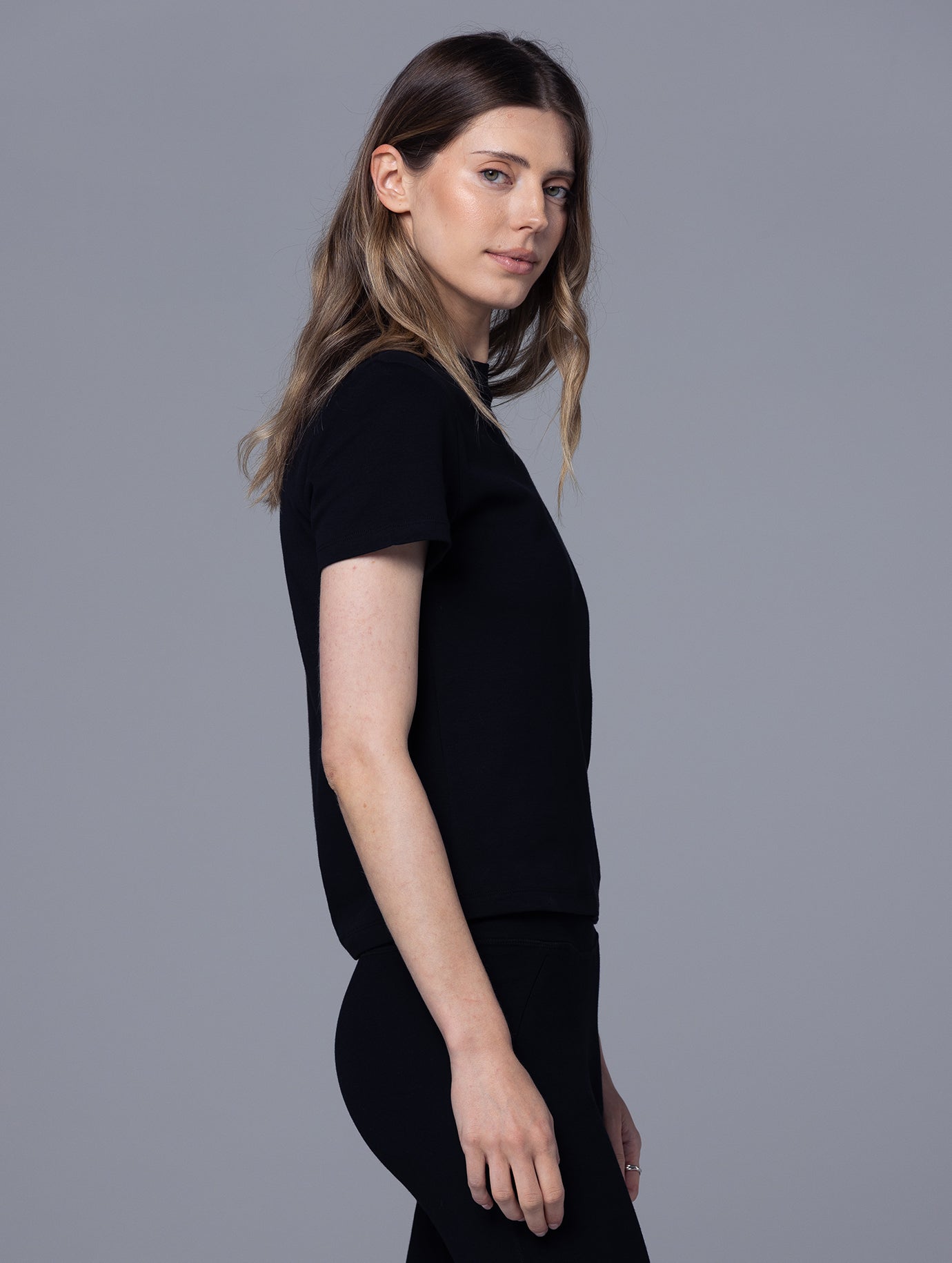 Allwear Organic Midweight Short Sleeve Tee - Women