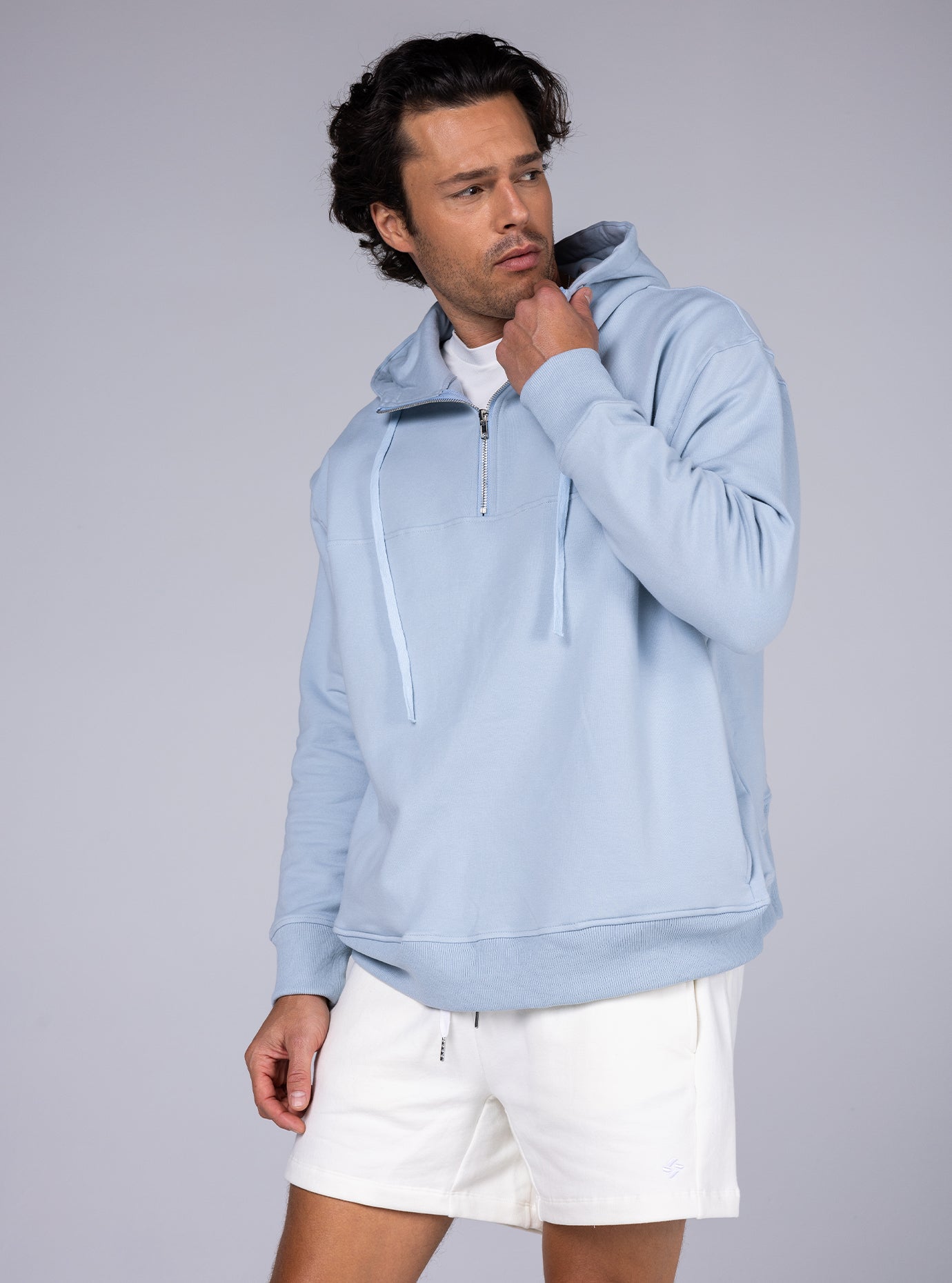 Allwear Organic Half-Zip Hoodie - Allwear