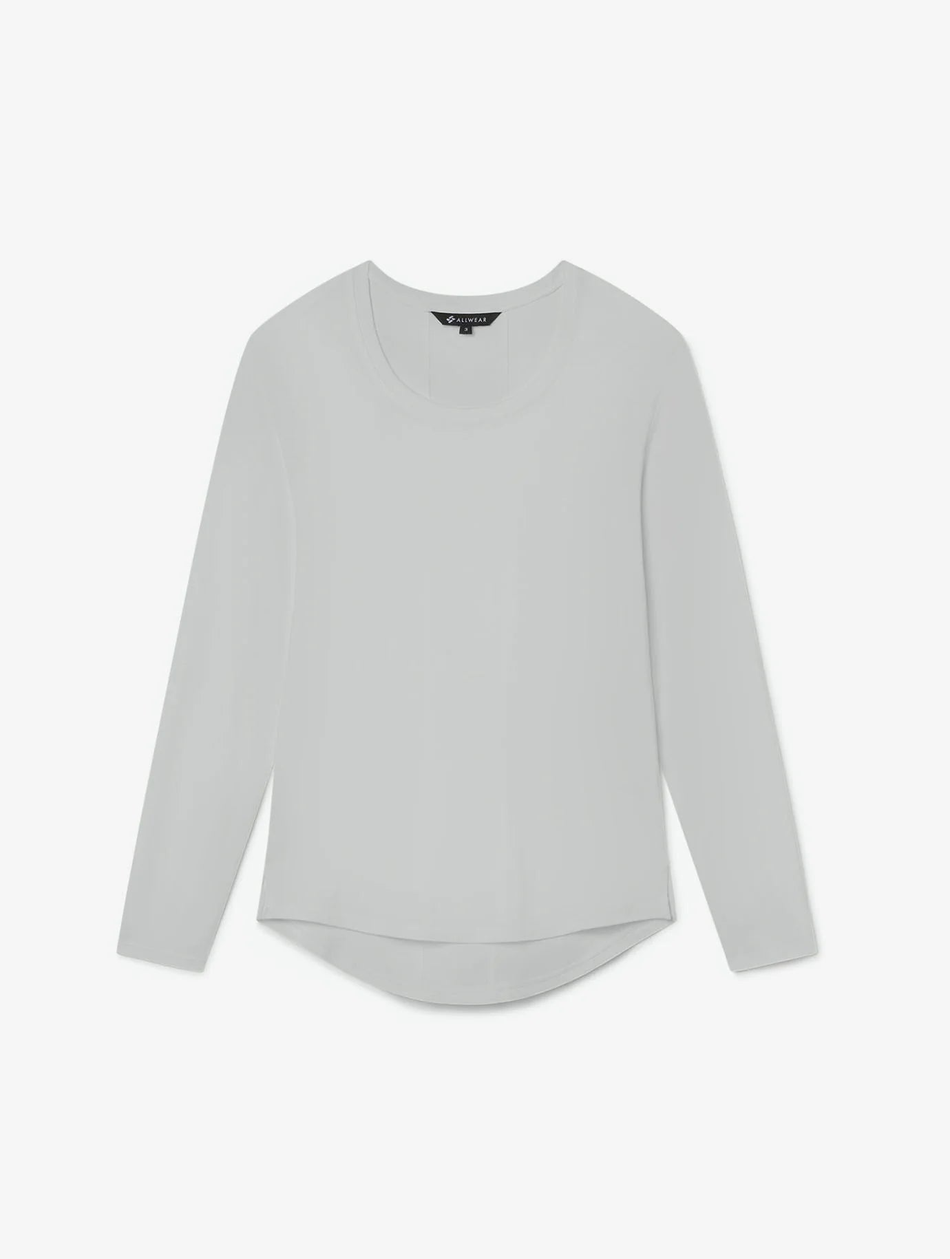 Allwear Tencel™ Scoop Neck Long Sleeve Tee - Allwear