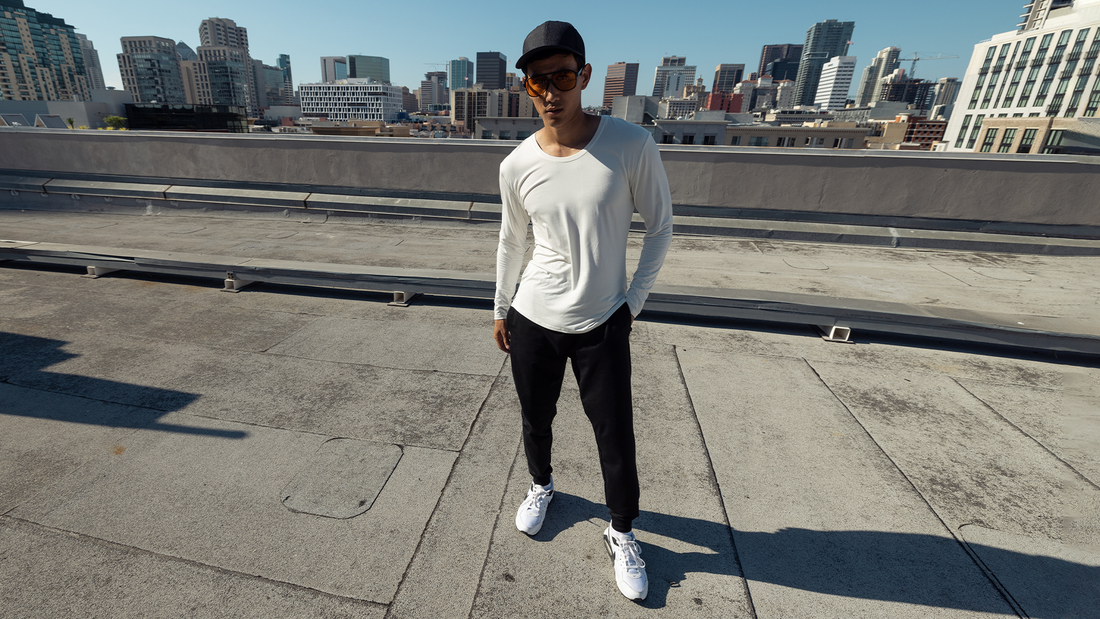 The Allwear TENCEL™ Long Sleeve Tee: Lightweight Comfort for Every Season