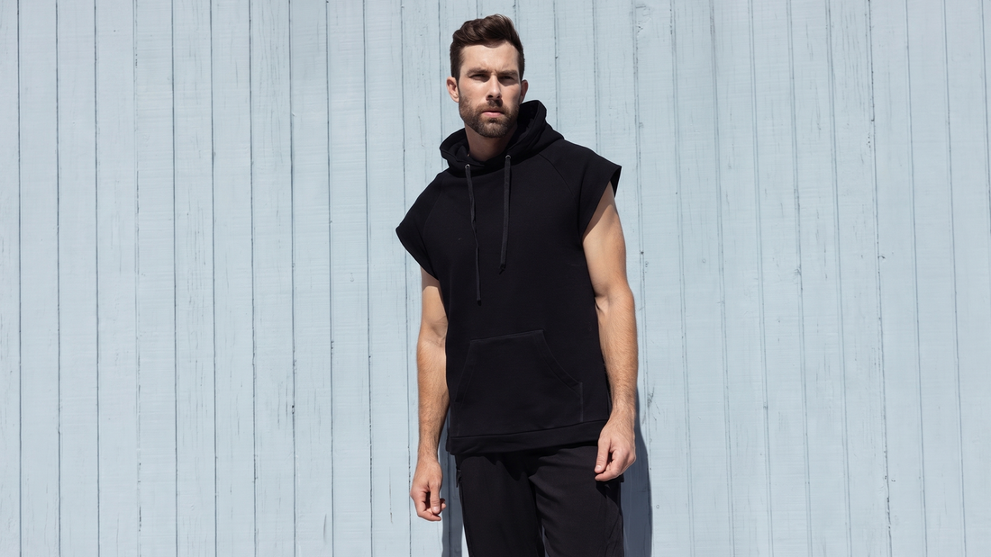 Allwear Organic Sleeveless Hoodie: Lightweight Comfort for Every Layer