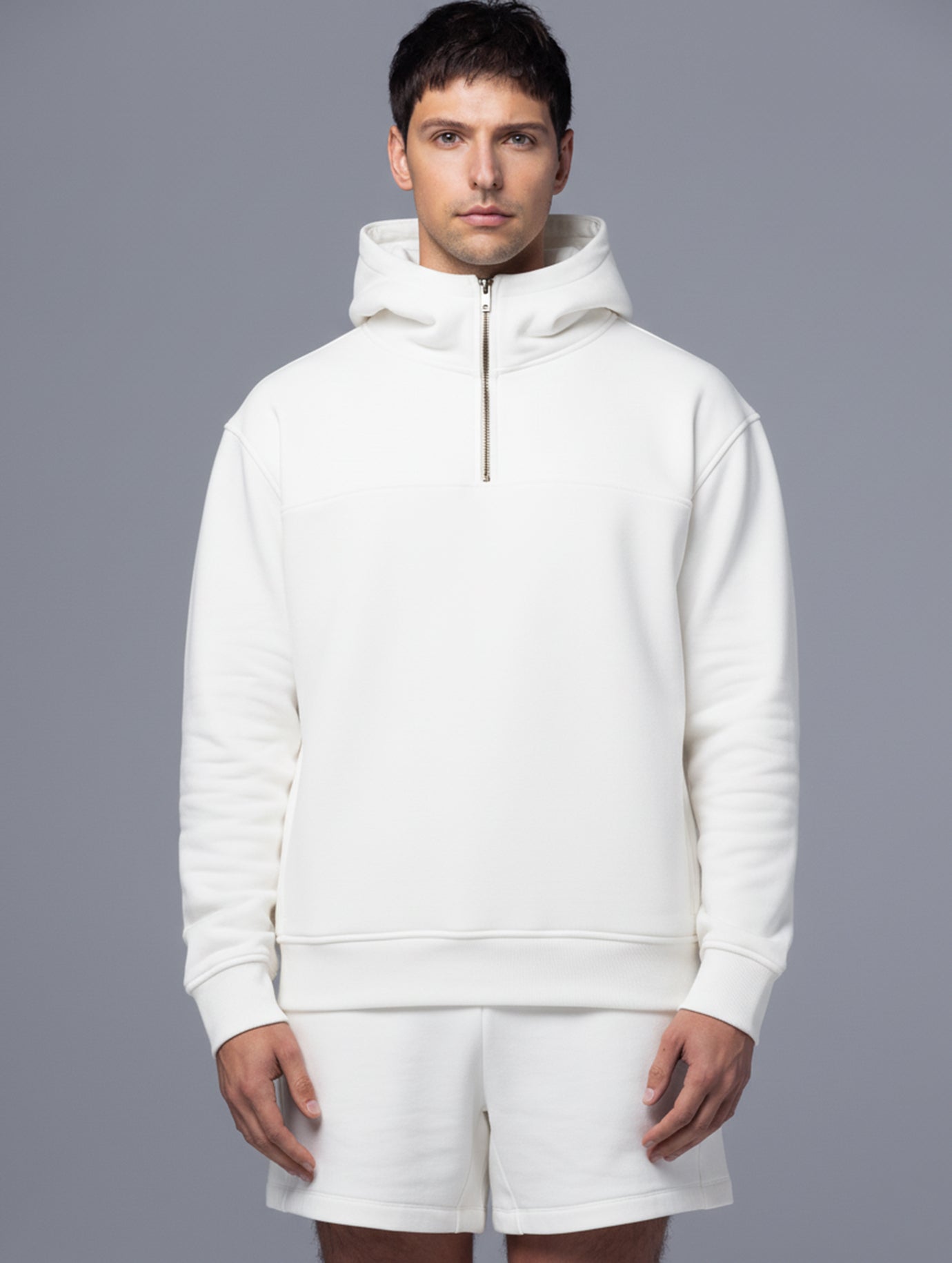 Allwear Organic Half-Zip Hoodie 2.0