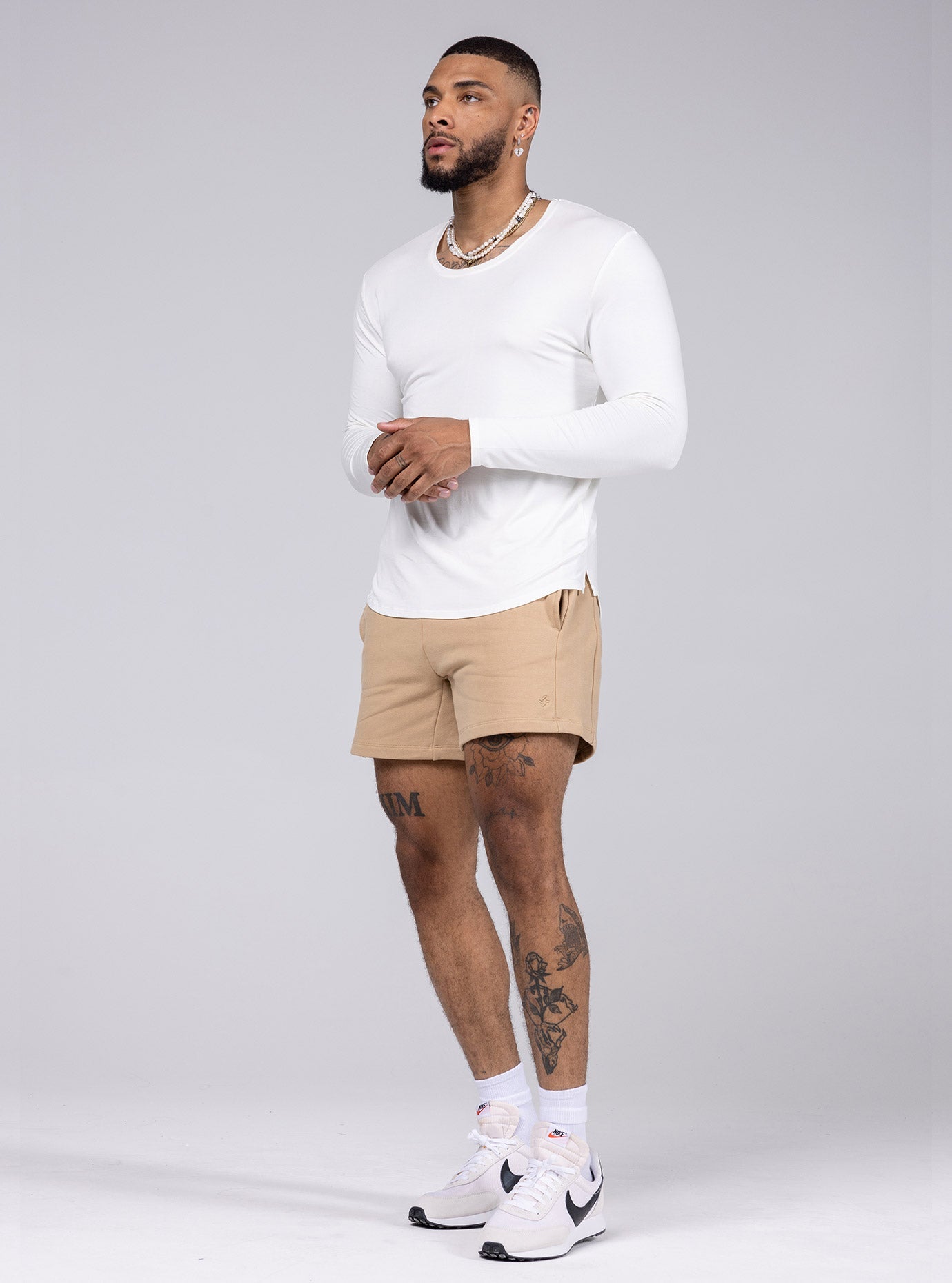 Allwear Tencel Scoop Neck Long Sleeve Tee