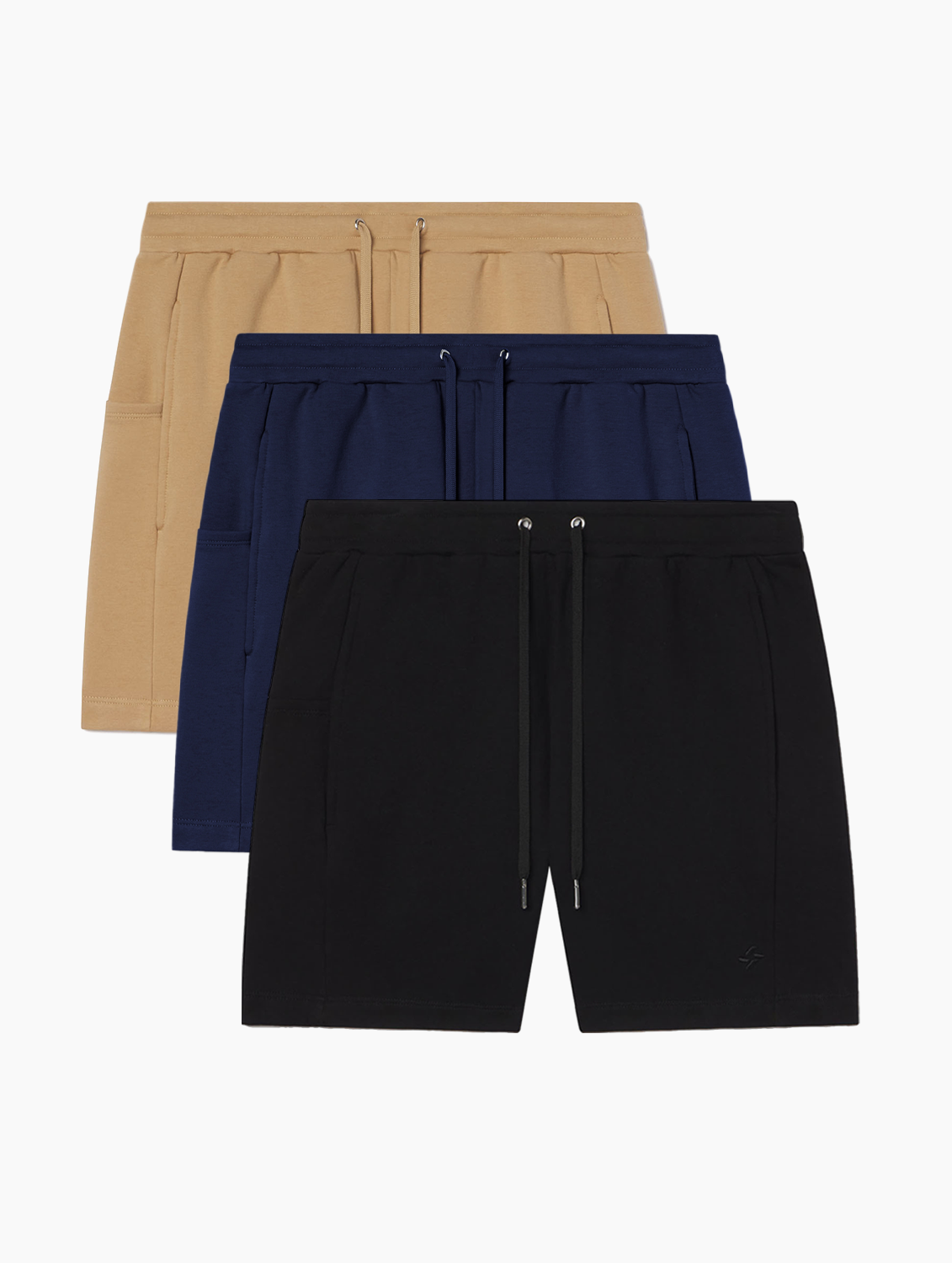 Allwear Organic 5’’ Sweat Shorts 2.0 3 Pack Bundle