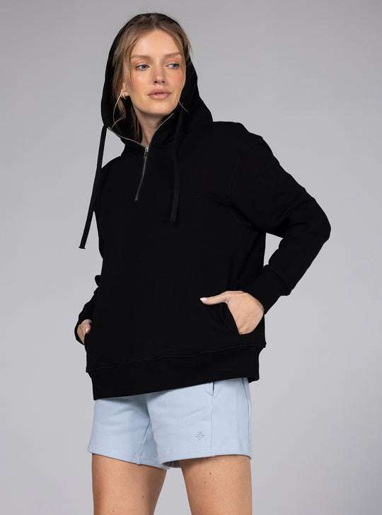 Allwear Organic Half-Zip Hoodie