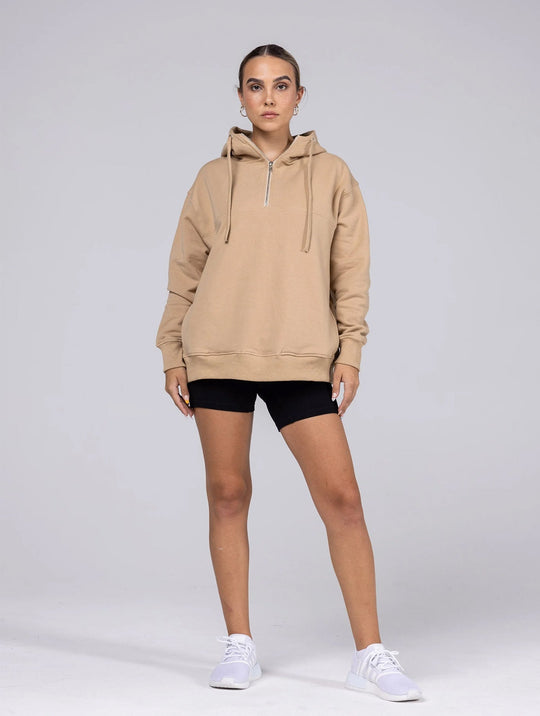 Allwear Organic Half-Zip Hoodie